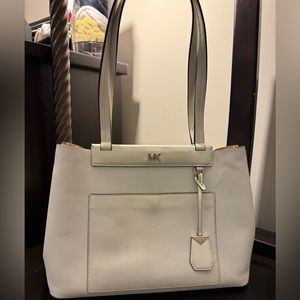 Michael Kors white purse